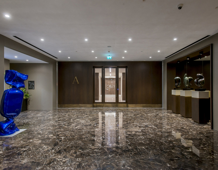Temmer Brown Leather Mermer Modelleri: Ev, Ofis, Villa İç & Dış Mekan - 5