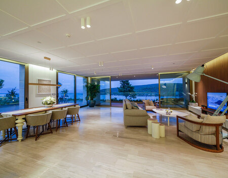 Temmer Grey Serpeggiante Limestone Modelleri: Ev, Ofis, Villa İç Mekan - 6