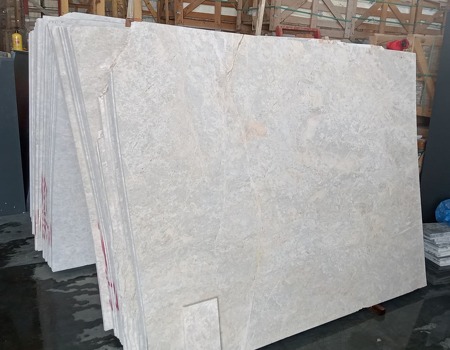 Bej Mermer Kumlama İç ve Dış Cephe Kaplama - 3x40x120 - 5