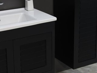 Nil Serisi Ayaklı Banyo Mobilyası (Boy Dolaplı Aynalı Set) - 4