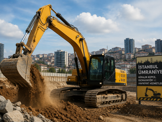 İstanbul Ümraniye Kiralık Kepçe, Ekskavatör ve Hafriyat Hizmetleri