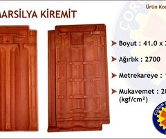 Üreticiden Çorum Marsilya Kiremit (Paketli/Bağlı) - Tüm Türkiye'ye Nakliye! - 2