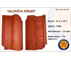 Üreticiden Çorum Valensiya Kiremit (Paketli/Bağlı) - Tüm Türkiye'ye Nakliye! - 2