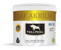 Saf Akrilik İpek Mat Dış Cephe Boyası