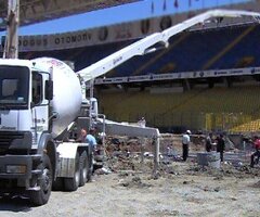 Geniş Açıklıklı Spor Kompleksleri ve Tribün İnşaatlarına Yüksek Performanslı Beton