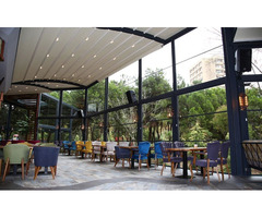 İstanbul Küçükçekmece Pergola Tente Sistemleri - Haselcam 4 Mevsim Tente - 3