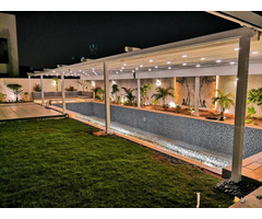İstanbul Küçükçekmece Pergola Tente Sistemleri - Haselcam 4 Mevsim Tente - 6