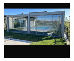 İstanbul Küçükçekmece Pergola Tente Sistemleri - Haselcam 4 Mevsim Tente - 12