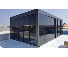İstanbul Küçükçekmece Pergola Tente Sistemleri - Haselcam 4 Mevsim Tente - 13