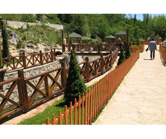 Ahşap Kamelya ve Pergola İmalatı | Bahçe, Villa, Site, Park ve Belediye Projeleri İçin Özel Tasarım  - 2
