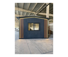9 m² Prefabrik Büfe 3×3 | Güvenlik Kulübesi, Satış Büfesi, Ofis Kabini ve Anahtar Teslim Hazır Yapı - 5
