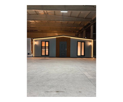 32 m² 1+1 Prefabrik Ev Arma | Anahtar Teslim Çelik Prefabrik Ev, Bahçe Evi ve Yazlık Ev