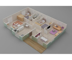 137 m² Tek Katlı 3+1 Prefabrik Ev | Anahtar Teslim Modern Çelik Ev Modeli - 2
