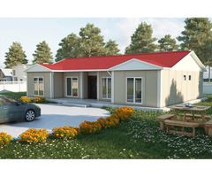129 m² Tek Katlı 4+1 Prefabrik Ev | Anahtar Teslim Modern Prefabrik Villa Modeli