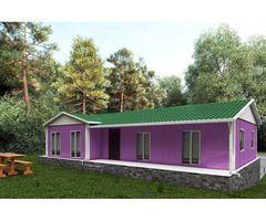 125 m² Tek Katlı 4+1 Prefabrik Ev | Anahtar Teslim Modern Prefabrik Villa