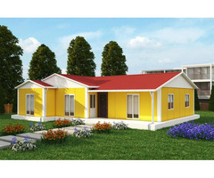 124 m² Tek Katlı 3+1 Prefabrik Ev | Anahtar Teslim Modern Çelik Ev Modeli