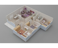 113 m² Tek Katlı 3+1 Prefabrik Ev | Anahtar Teslim Modern Prefabrik Villa - 3
