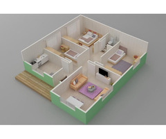 85 m² Tek Katlı 3+1 Prefabrik Ev | Anahtar Teslim Ekonomik Prefabrik Konut - 3