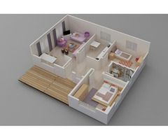 75 m² Tek Katlı 2+1 Prefabrik Ev | Uygun Fiyatlı, Dayanıklı ve Anahtar Teslim Prefabrik Konut - 2