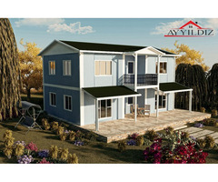 158 m² Dubleks 3+1 Prefabrik Ev | Geniş, Modern ve Anahtar Teslim Dubleks Konut