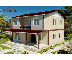 131m² Dubleks Prefabrik Ev