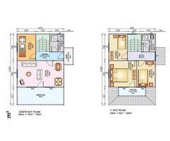 122m² Dubleks Prefabrik Ev - 2