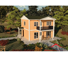 114m² Dubleks Prefabrik Ev