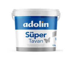 Adolin Süper Tavan Boyası | Mat Beyaz Tavan Boyası | Küf ve Rutubete Dayanıklı