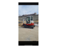 Mini Ekskavatör Kiralama İstanbul | Takeuchi TB138FR Operatörlü - 2