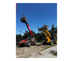 Kiralık Teleskopik Yükleyici (Manitou) – Yüksek Kaldırma ve Malzeme Taşıma - Kağıthane