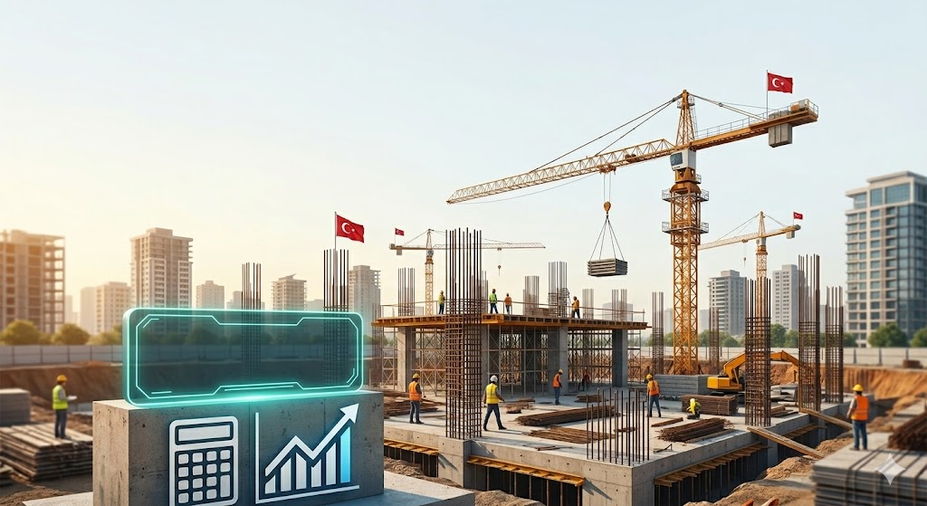 2026 İnşaat Maliyeti Hesaplama Rehberi: Kaba İnşaat m2 Fiyatları ve Piyasa Analizi