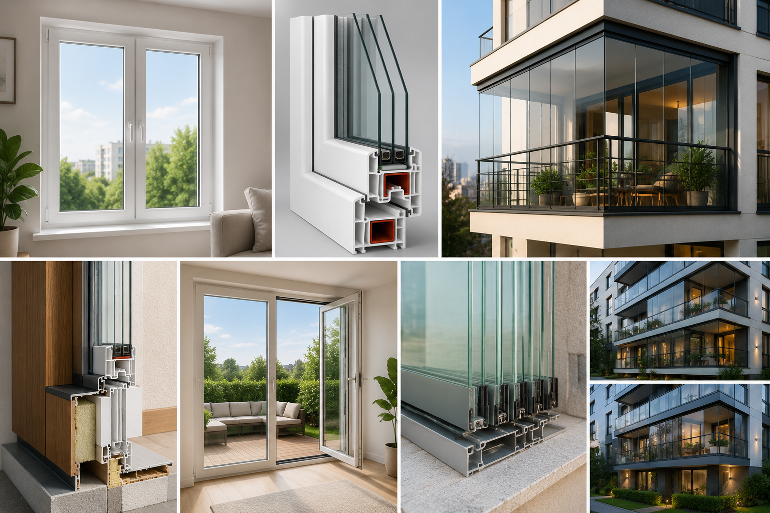 Doğru Kapı ve Pencere Seçim Kılavuzu: Isı Yalıtımlı PVC ve Cam Balkon Teknolojileri