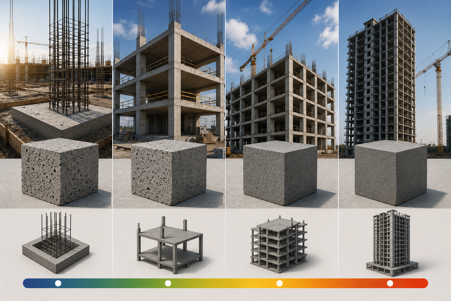 İnşaatta Doğru Beton Sınıfının Seçimi: C25, C30, C35 ve C40 Beton Arasındaki Farklar Nelerdir?