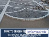 Parke taşı begonit taş granit küp taş uygulama ekibi Halil İzmir Antalya 